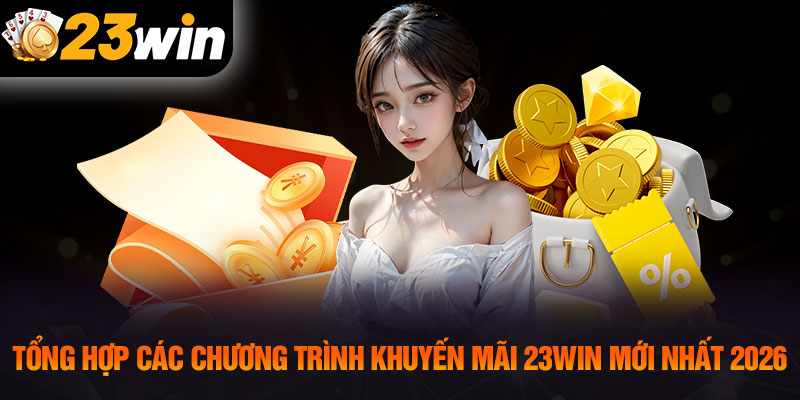 Tổng hợp các chương trình khuyến mãi 23WIN mới nhất 2026